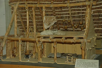 Model im Goldbergmuseum