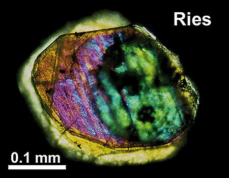 Diamante da impatto proveniente dal Ries